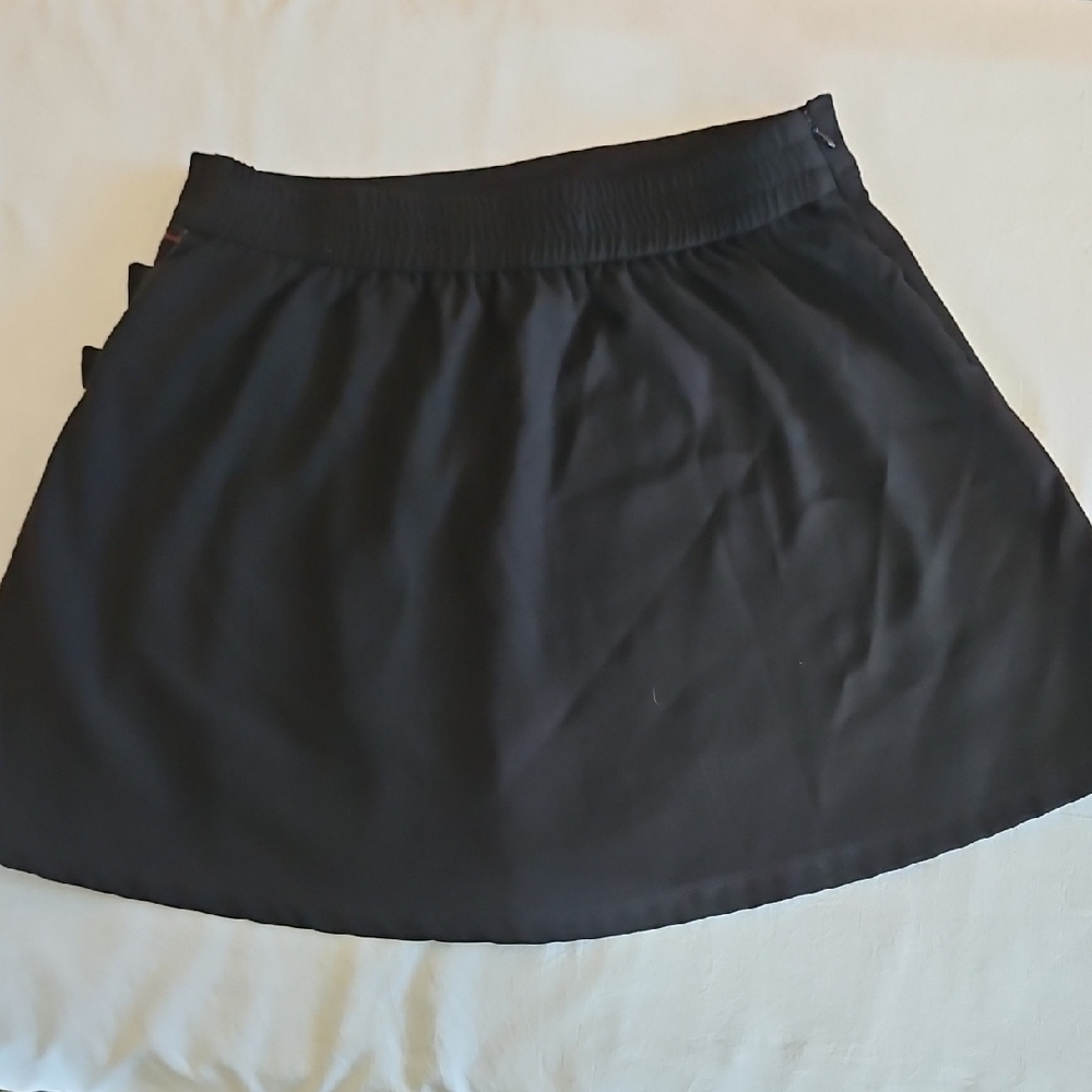 Chic Black and Plaid Mini Skirt - Picture 5 of 6
